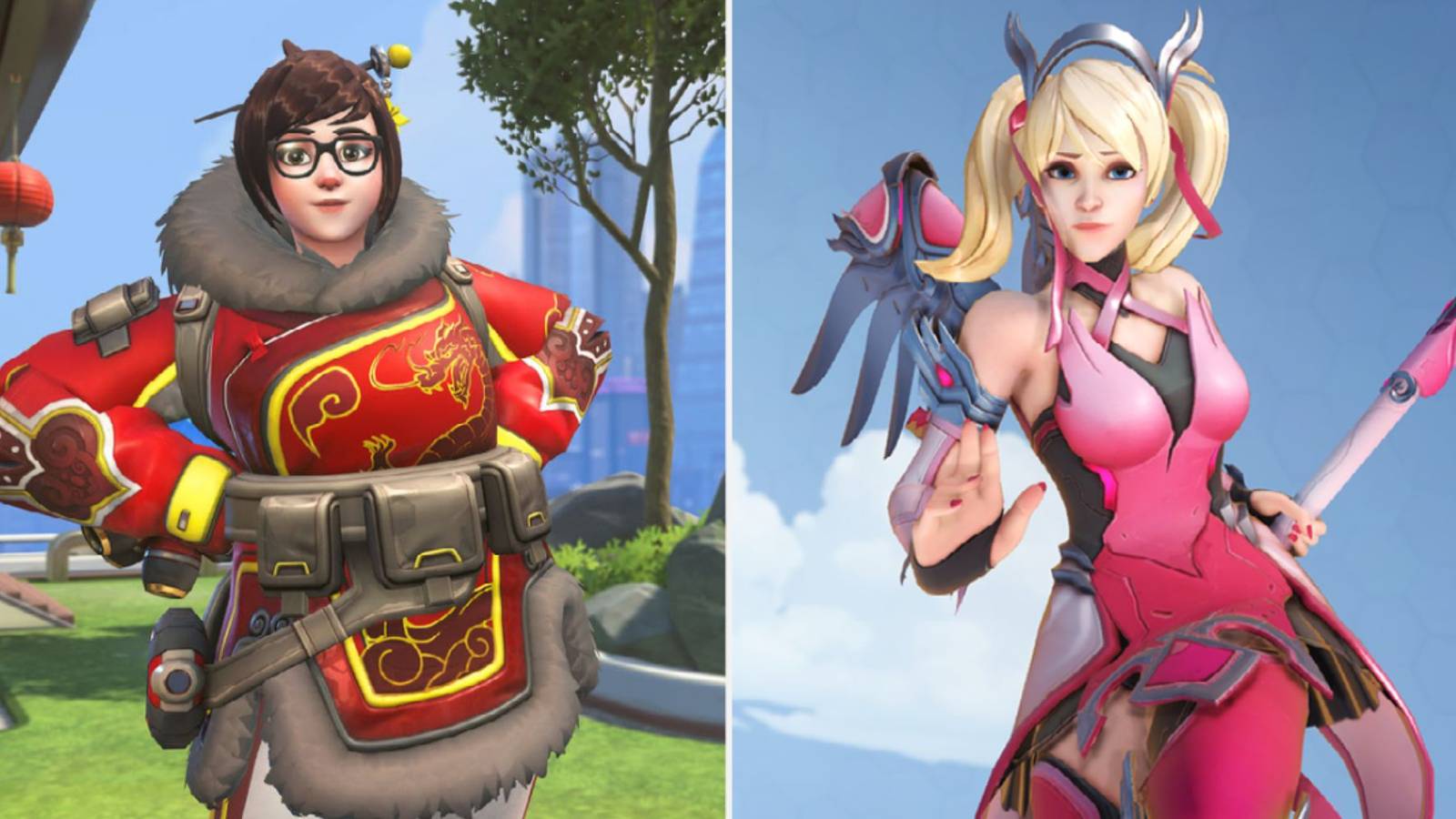 Overwatch Mei And Mercy Feature Image