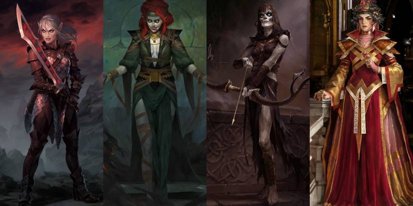 Pathfinder Dhampir split image fighter sorcerer ranger wizard