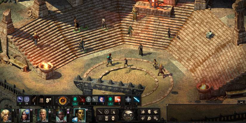 Pillars Of Eternity 2 Deadfire Exploring the auditorium 