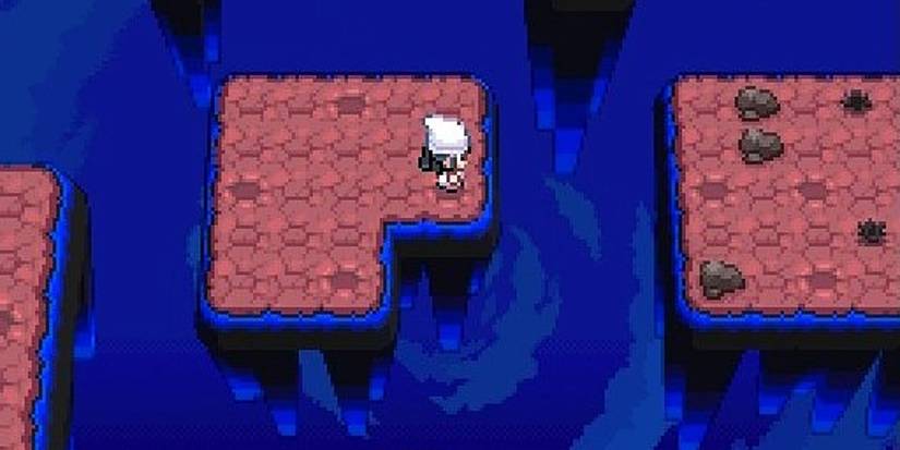 Pokemon Platinum distortion world girl on platform 