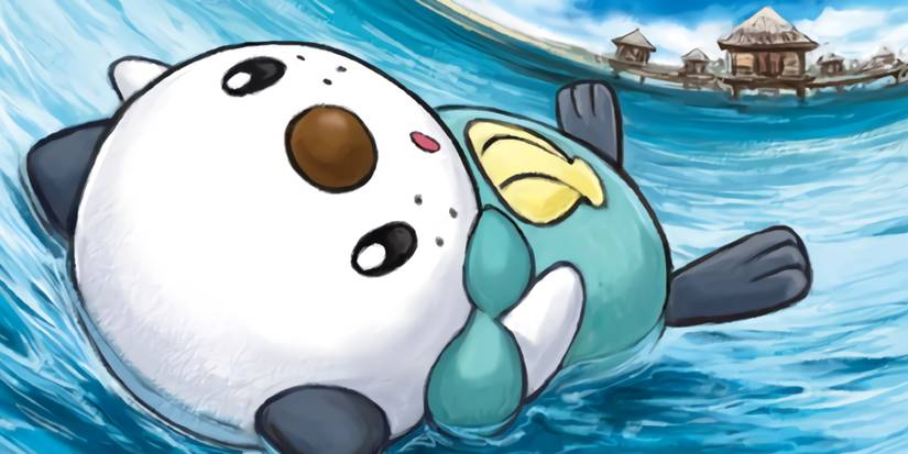 Pokemon TCG Oshawott Card Art 2