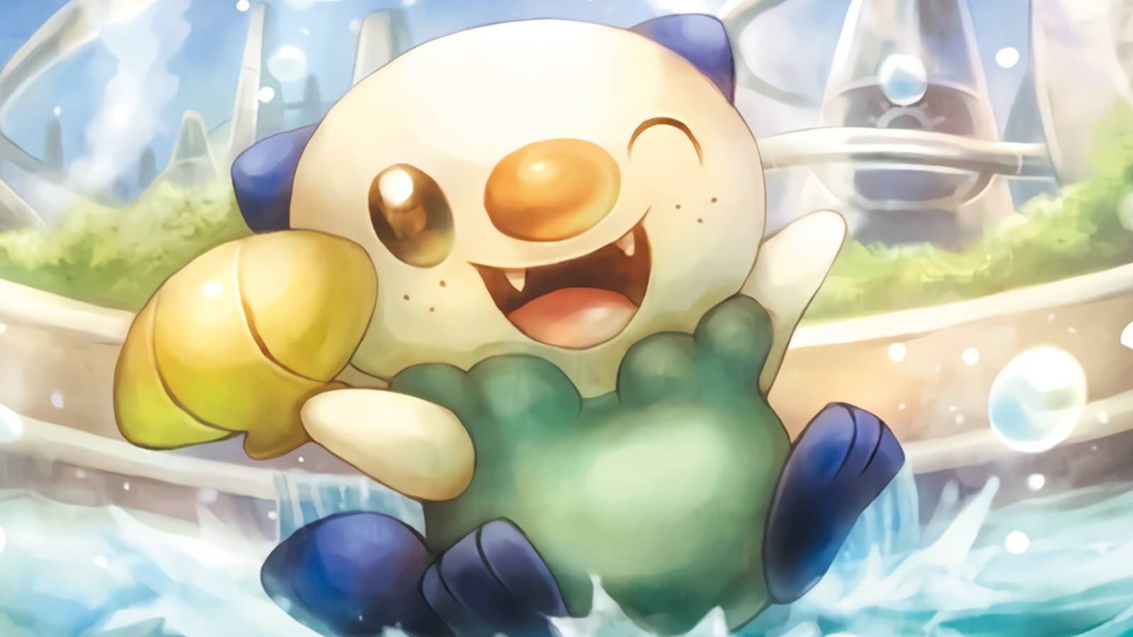 Pokemon TCG Oshawott Card Art