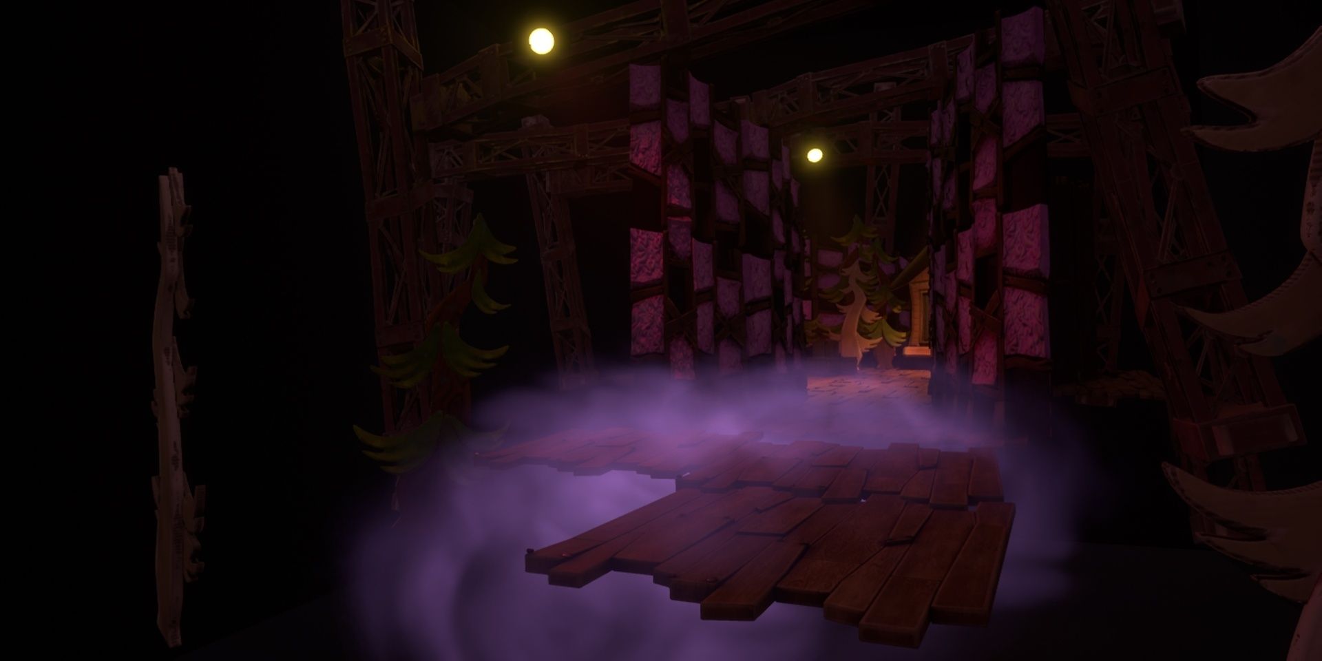 The secret room in Fatherland Follies in Psychonauts 2