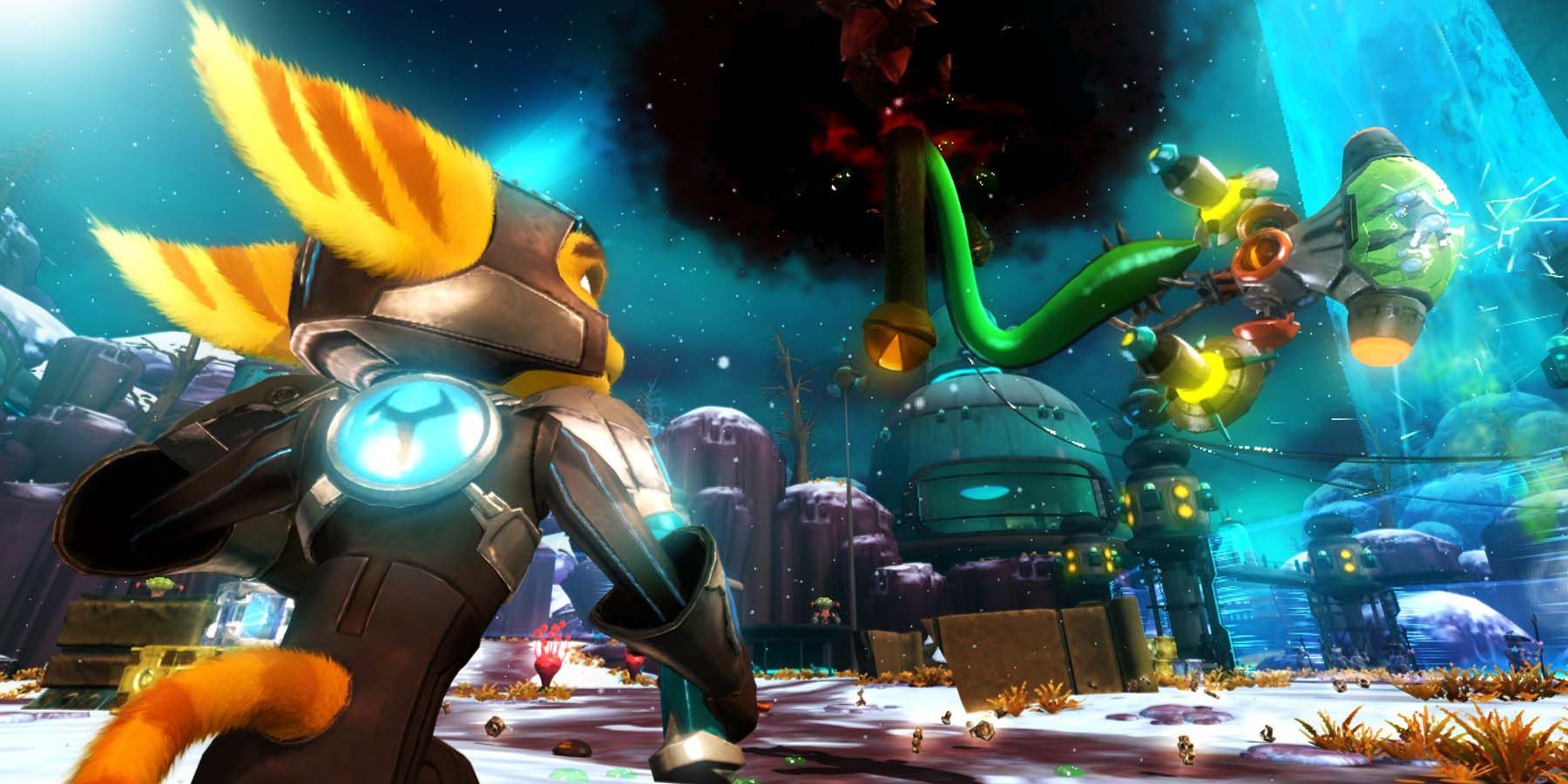 Ratchet & Clank A Crack in Time gameplay