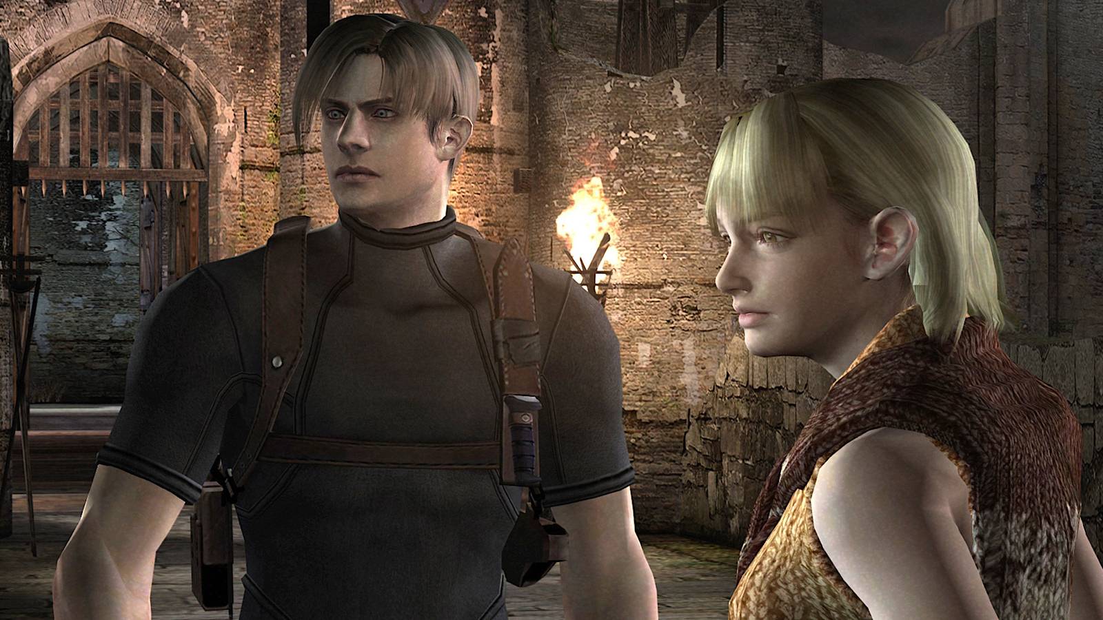 Resident Evil 4 photo of Leon and Ashley