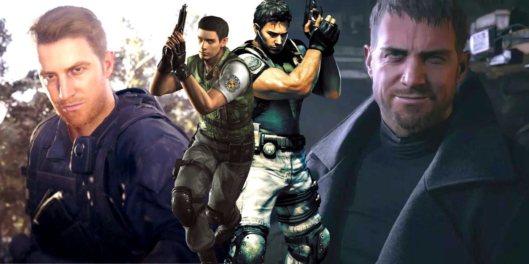 Resident Evil Chris Redfield Comparison