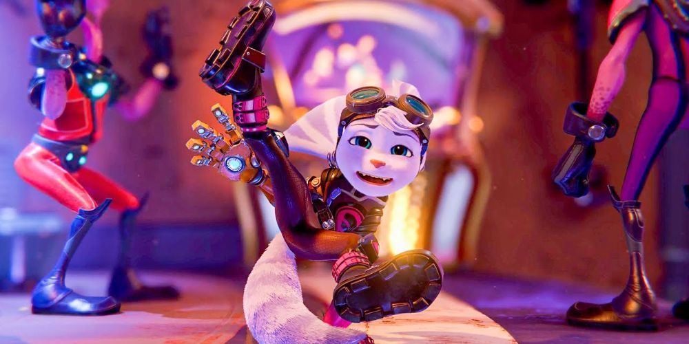 Rivet Hits The Dance Floor In Ratchet & Clank: Rift Apart