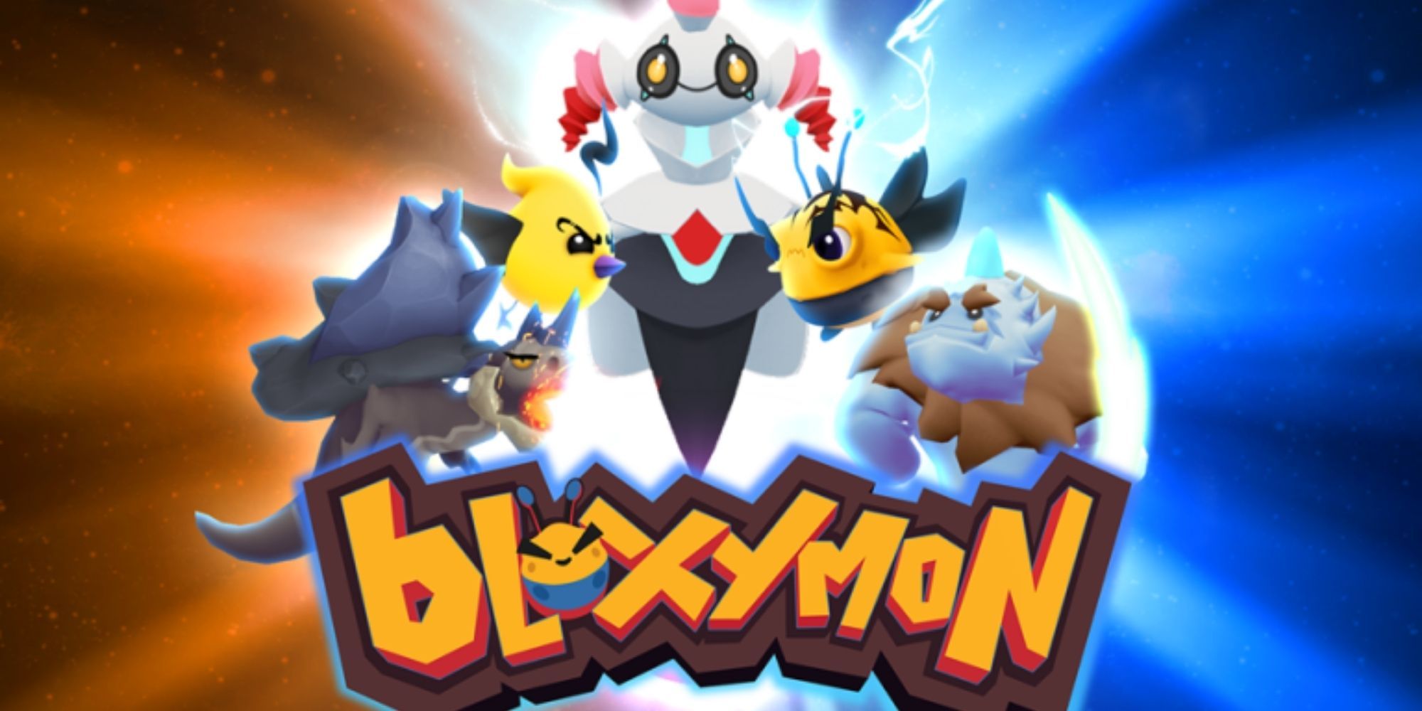 Image still of Bloxymons from Roblox game Bloxymon.