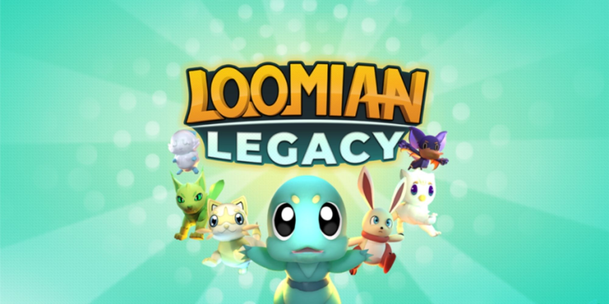 Image still of various Loomians from Roblox game Loomian Legacy.