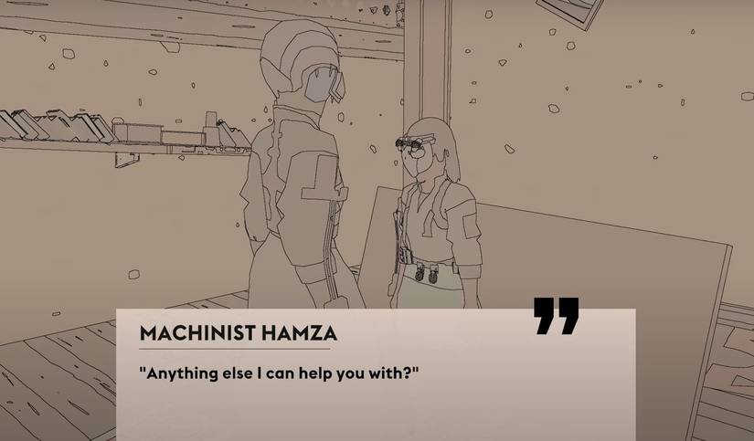 Sable Machinist Hamza