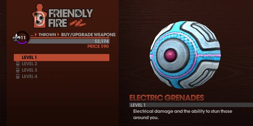 Saints Row 3 Electric Grenades 