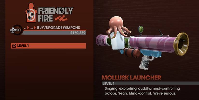 Saints Row 3 Mollusk Launcher