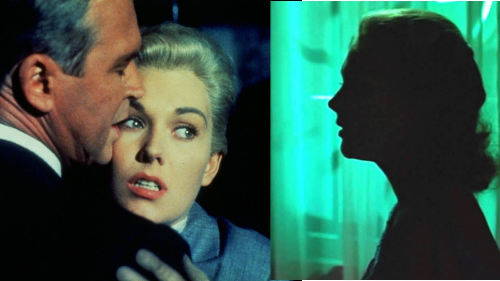 Scottie and Madeleine in Vertigo