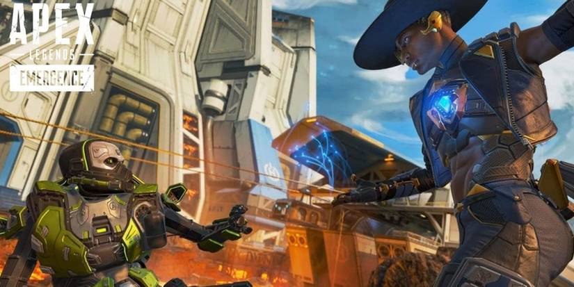 Seer fighting a Legend in Worlds Edge