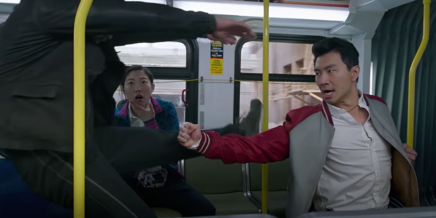 Shang Chi Bus Scene