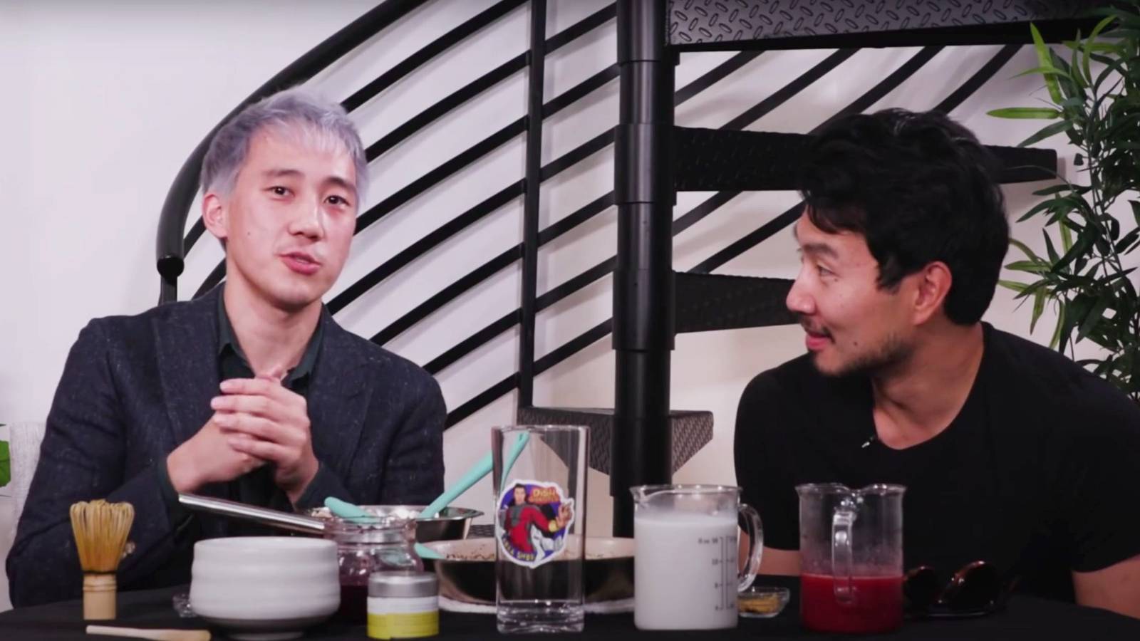 Shang-Chi Simu Liu bubble tea