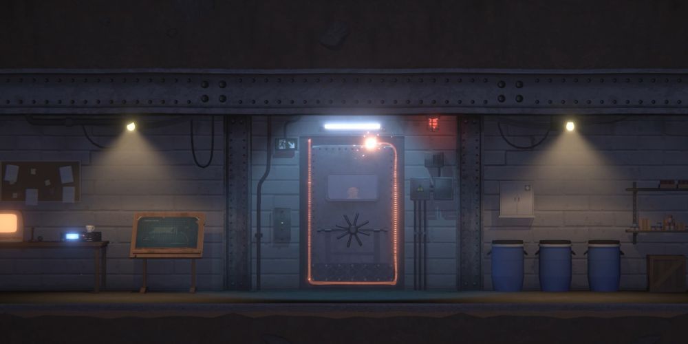 The Main Entrance To A Bunker From Sheltered 2