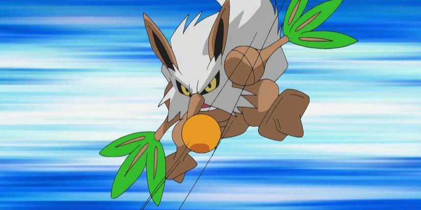 Shiftry in the anime