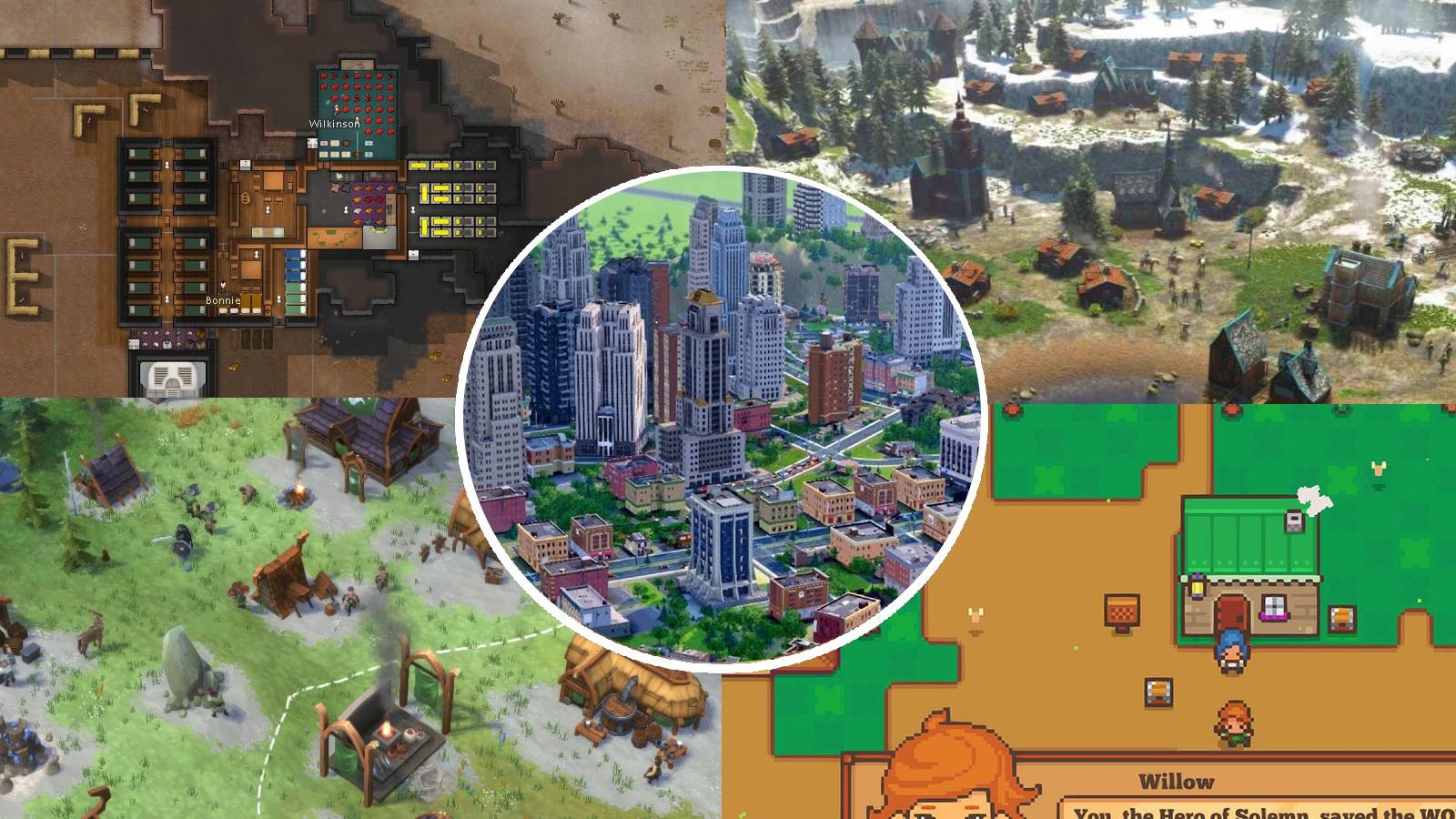 Sim City City Building Games