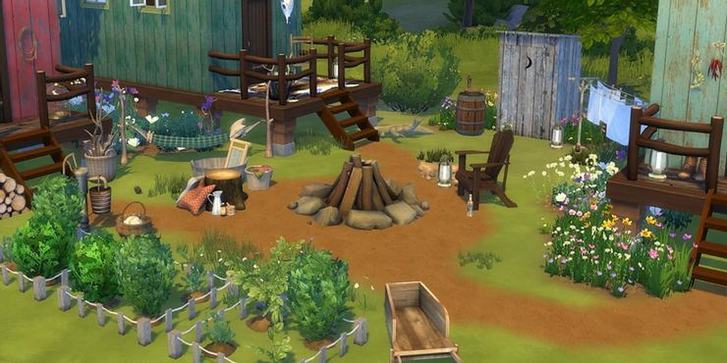 Sims 4 Off-the-grid challenge