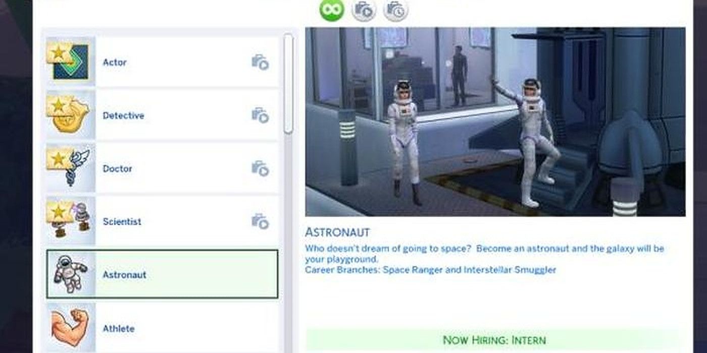 Sims 4 getting a job