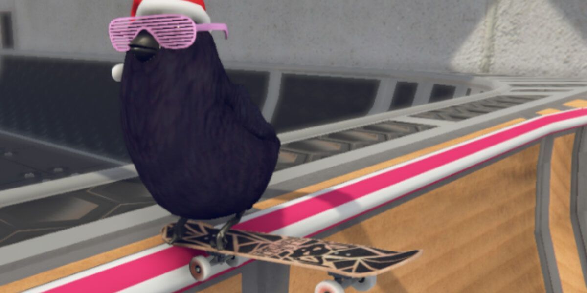 SkateBIRD Fancy Tricks Lip Grind Ramp