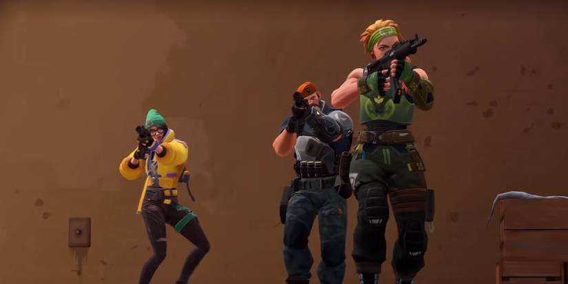 Skye and her teammates