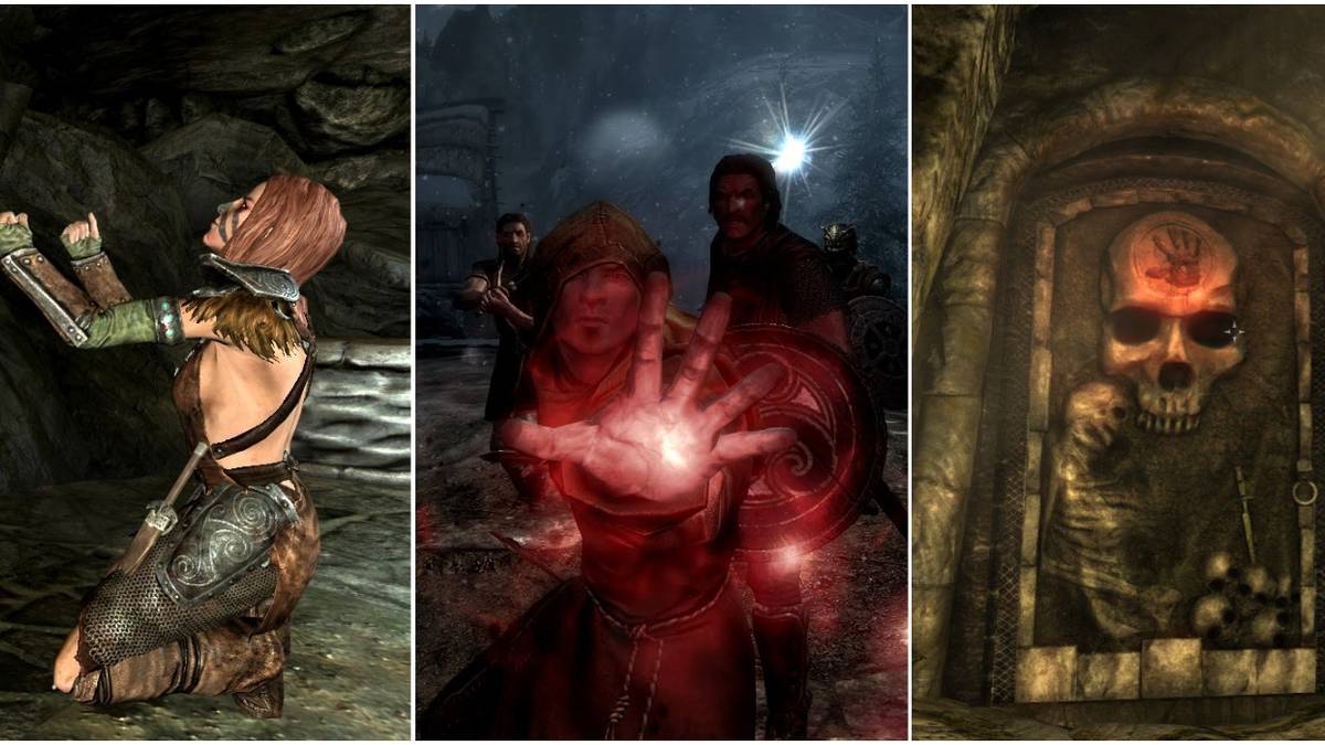 Aela The Huntress, Vampires & The Black Door From Skyrim