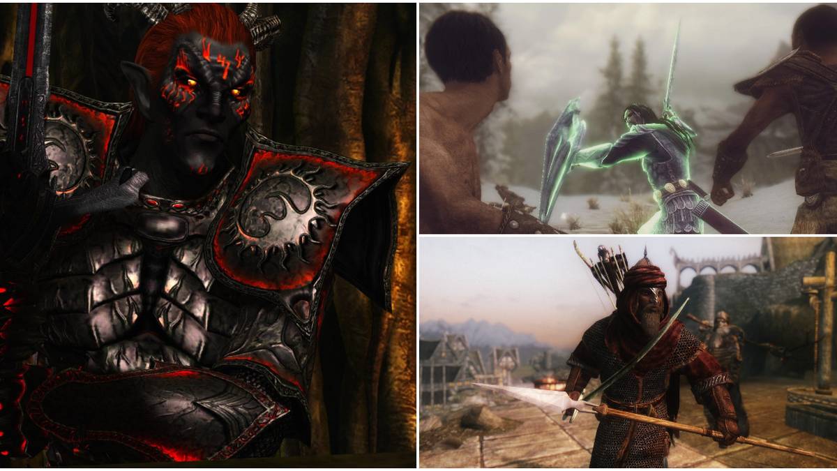 Skyrim Best Warrior Gameplay Mods Cover