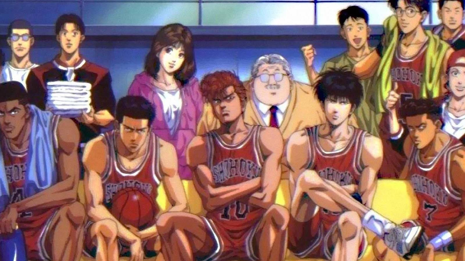 Slam Dunk anime team