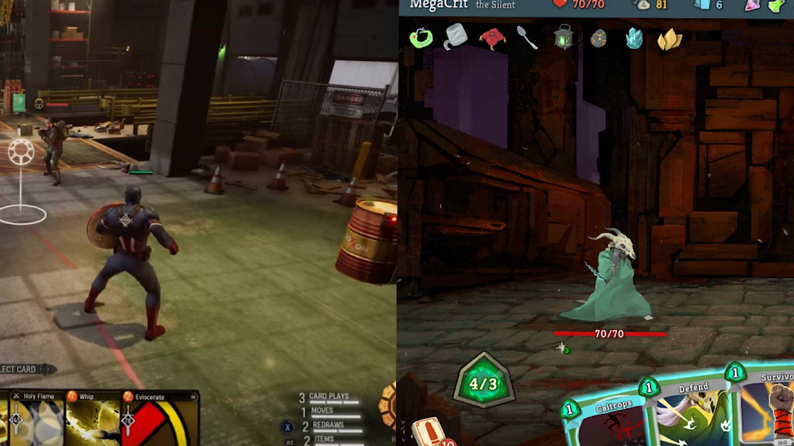 Slay the Spire Marvel’s Midnight Suns Cover