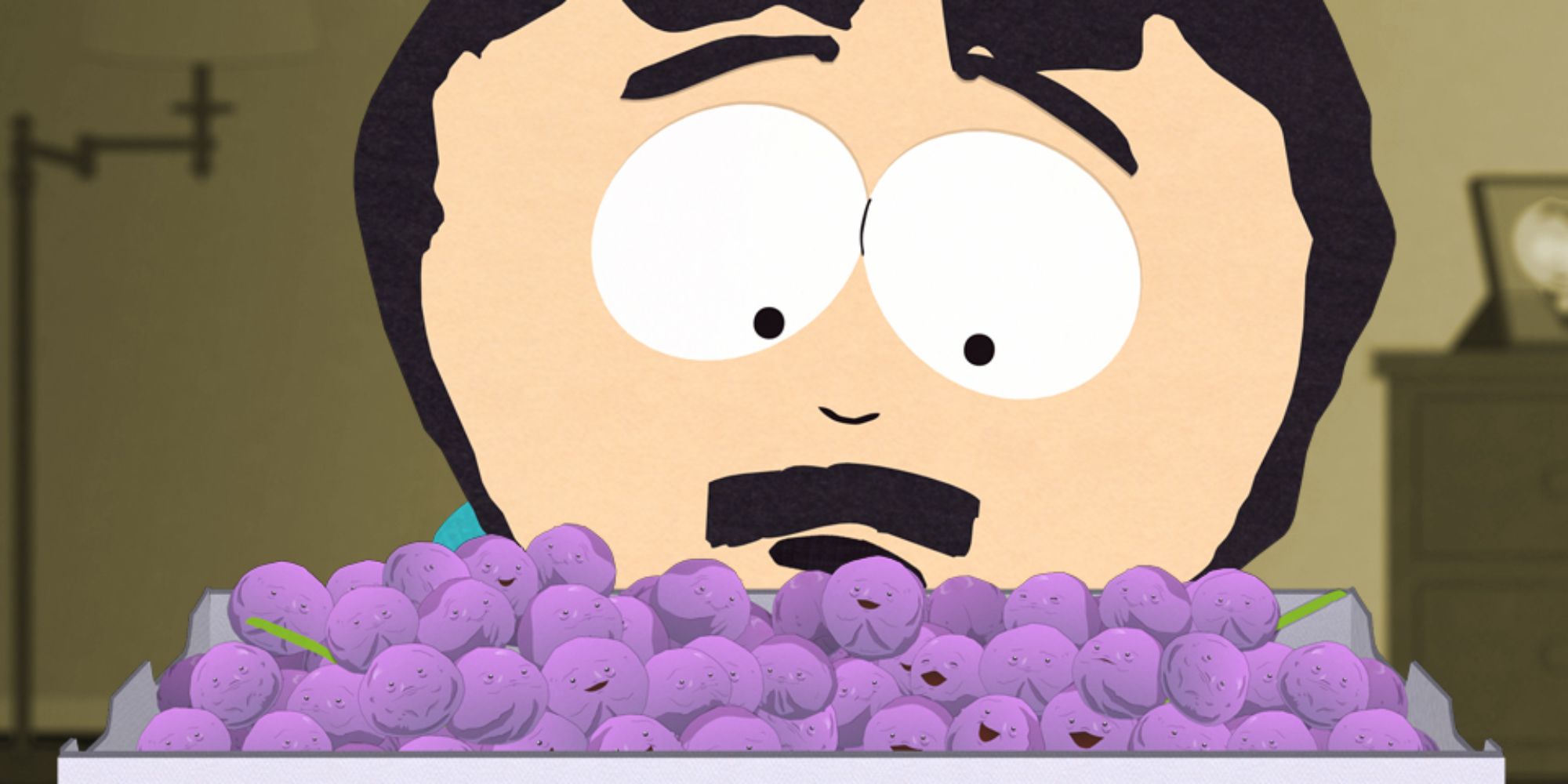 South Park Shot Of Randy With The Member Berries