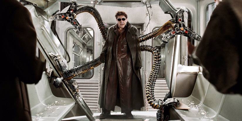 Spider-Man Doc Ock Alfred Molina arms