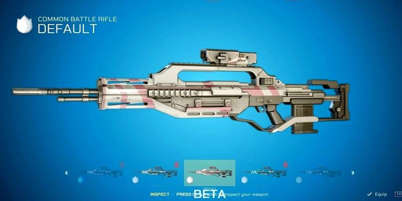 Splitgate Battle Rifle
