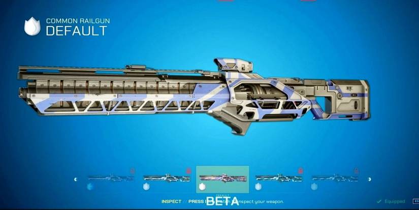 Splitgate Rail Gun