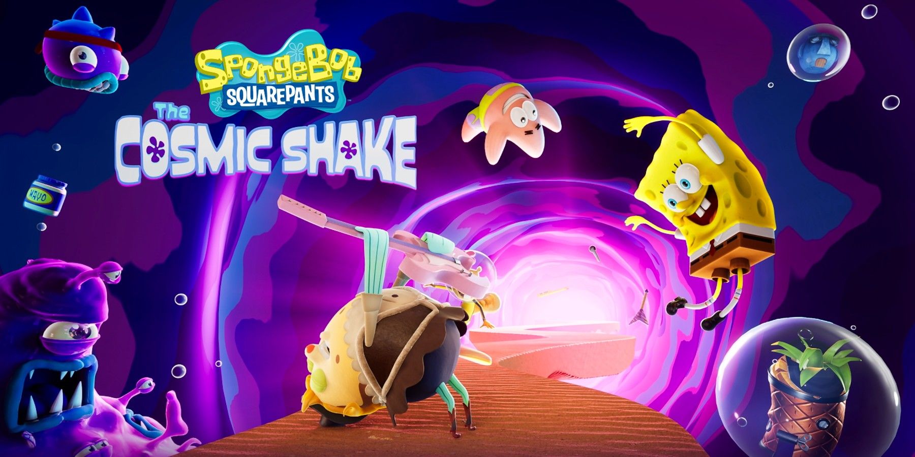 SpongeBob SquarePants: The Cosmic Shake Announced for Consoles and PC