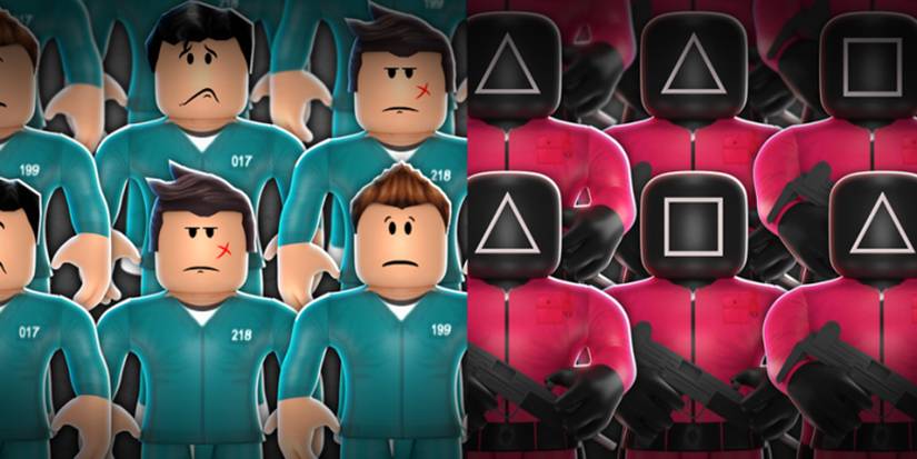 Squid Game adaptations on Roblox 2