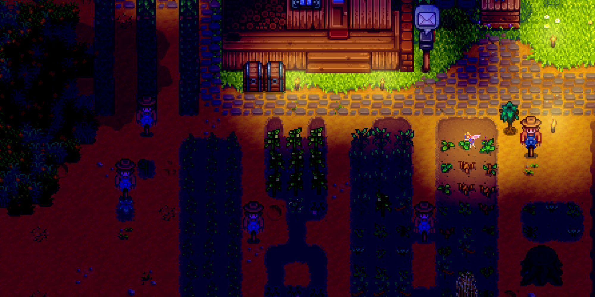 Stardew Valley Crop Fairy Appearing On The Farm