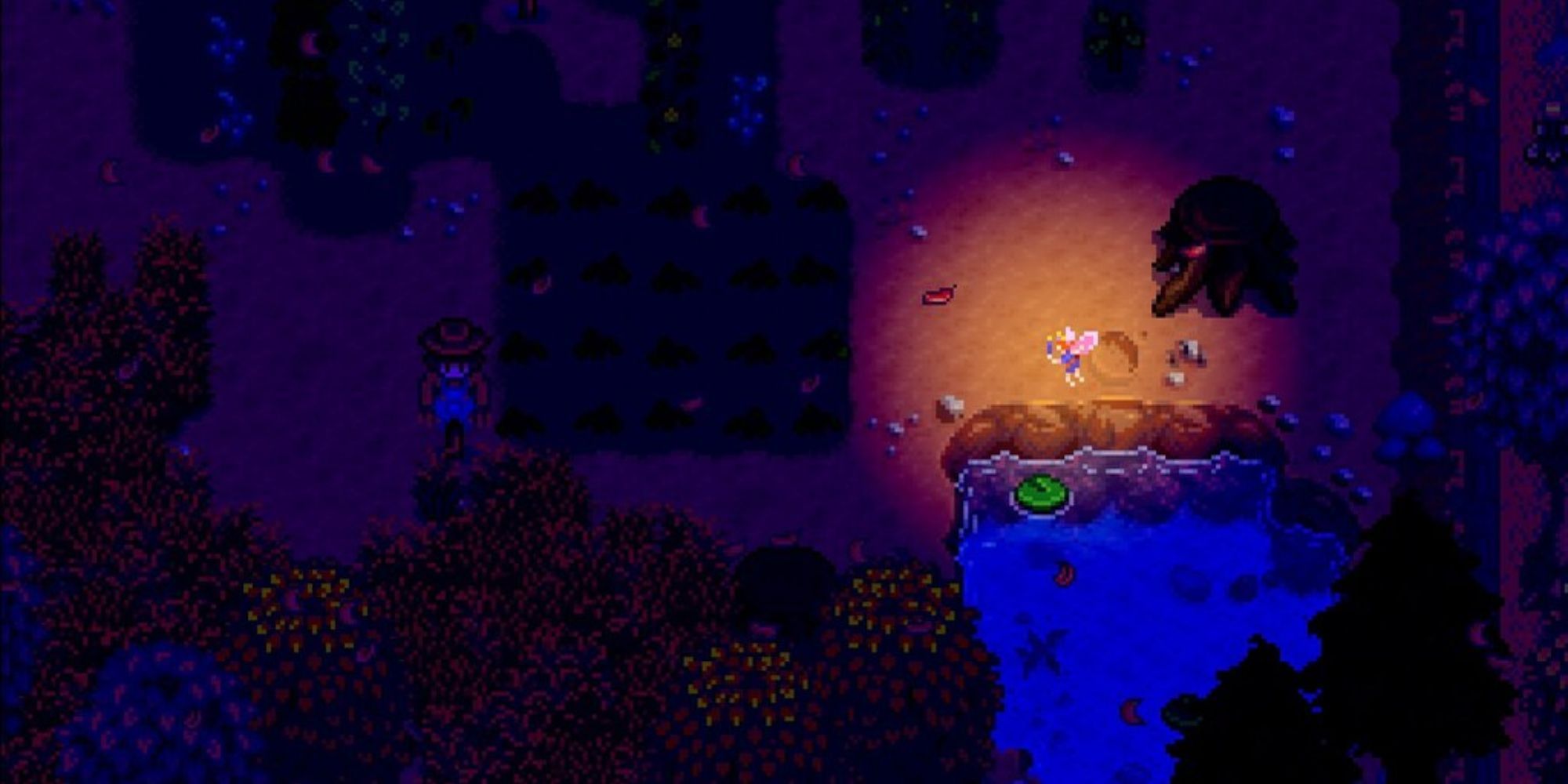 Stardew Valley Crop Fairy Flying On The Farm