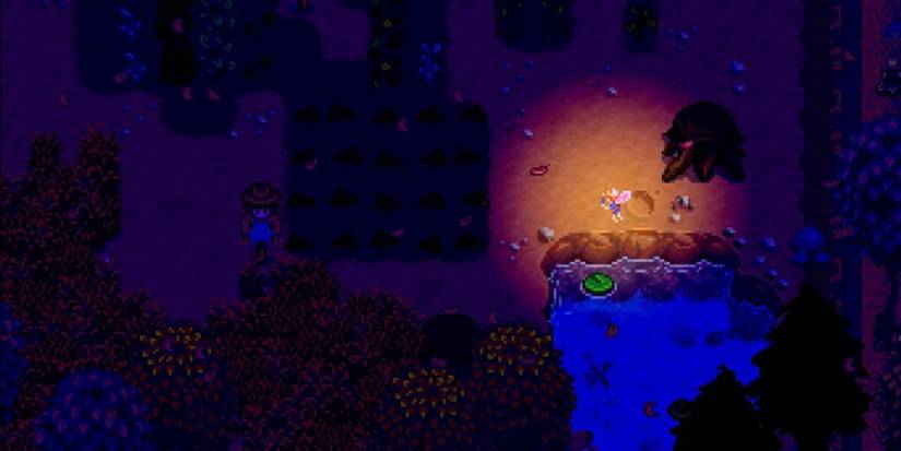 Stardew Valley Crop Fairy Flying On The Farm