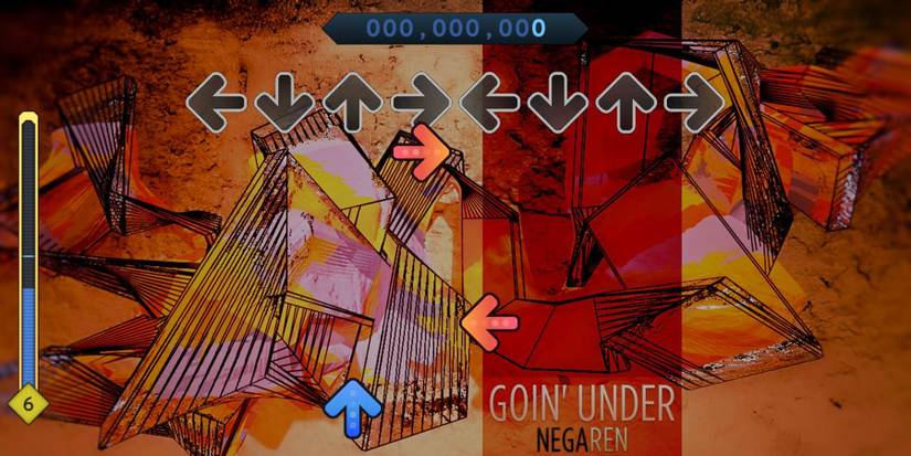 StepMania Screenshot goin under song