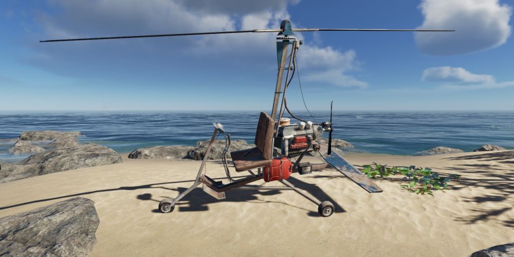 Players Will Need Fuel To Use The Gyrocopter In Stranded Deep