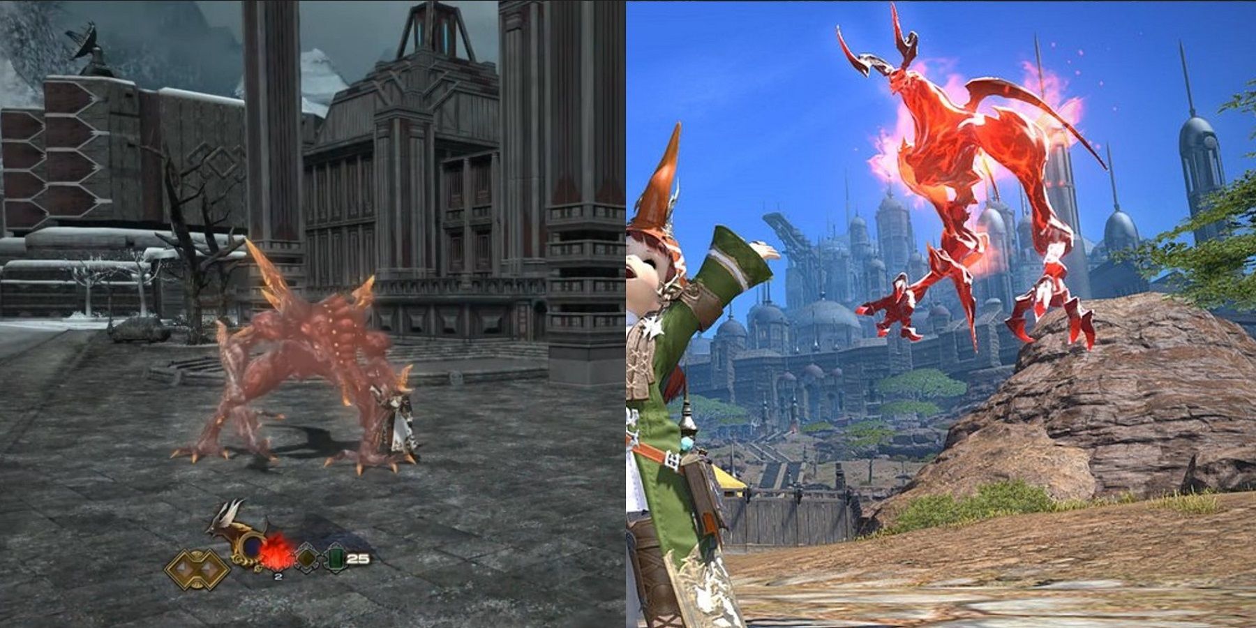 ff14 summon egi primal comparison endwalker