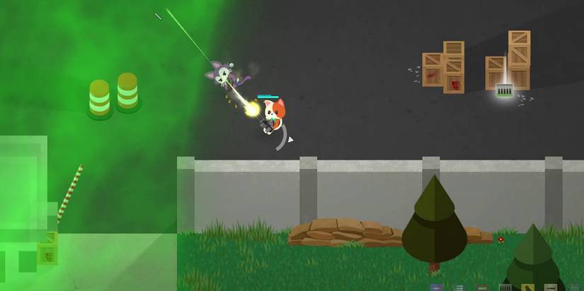 Super Animal Royale - Getting Up Close And Personal With An Enemy To Be Aggressive