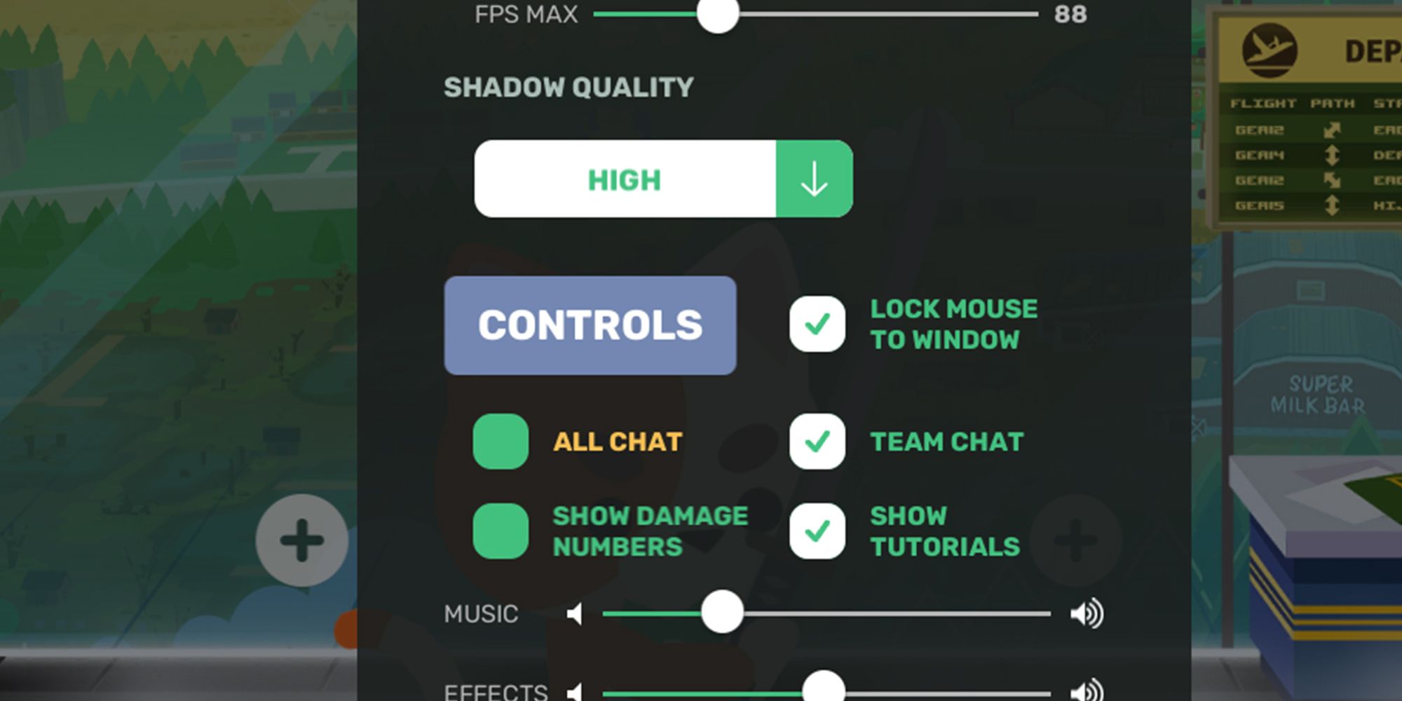 Super Animal Royale - Showing The Lack Of A Voice Chat Option In Settings