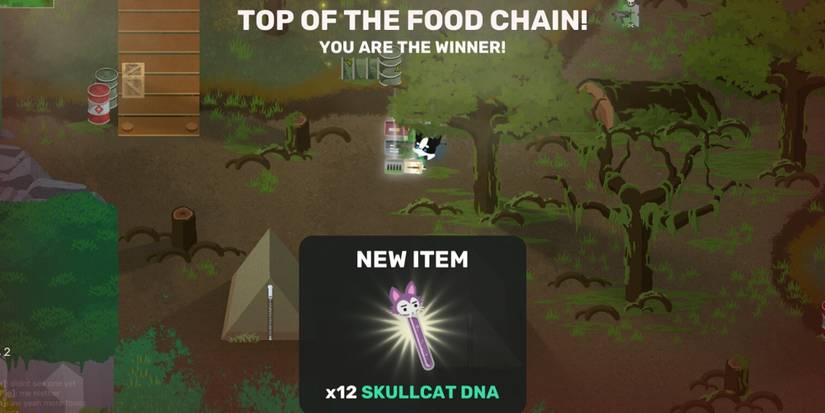 Super Animal Royale - The Number 1 Winner Screen