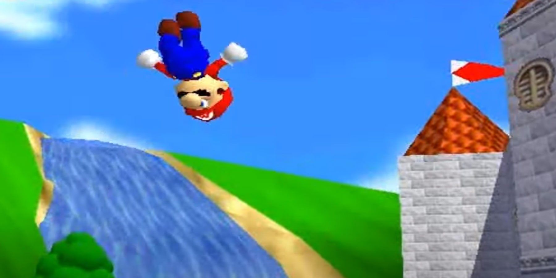 Super Mario 64 backflip