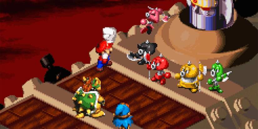 SuperMarioRPG Legend Seven Stars Mario Attacking