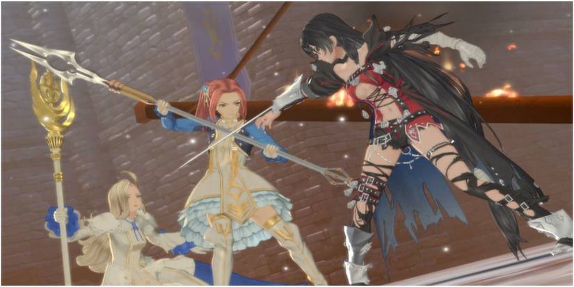 Velvet in combat Tales-Of-Berseria