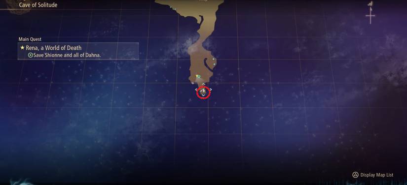 Tales of Arise Cave of Solitude Fishing Location